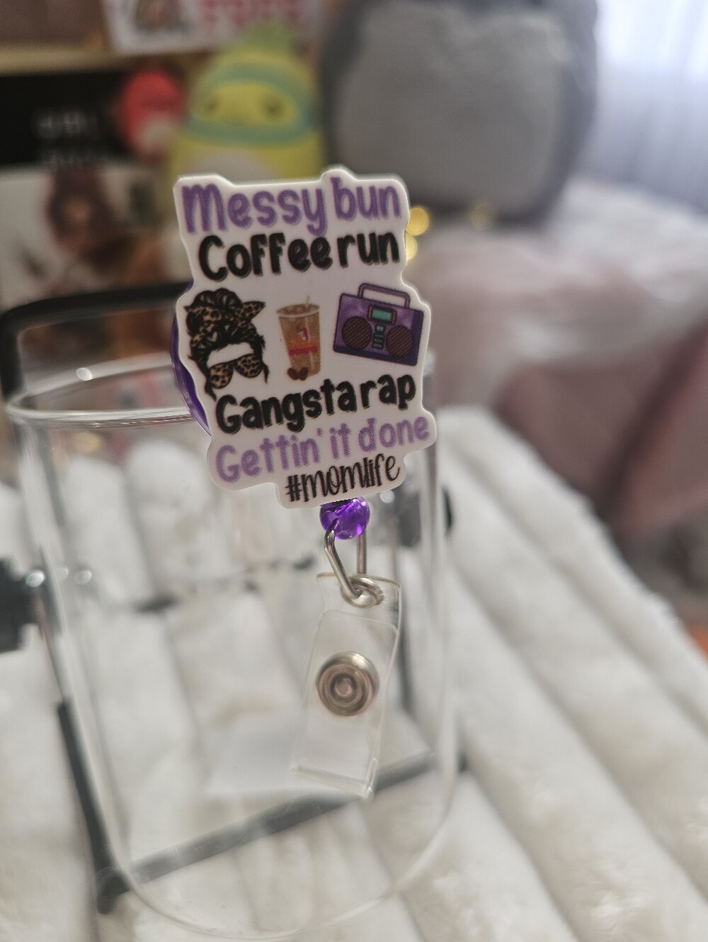 Adorable Badge Reel Clip